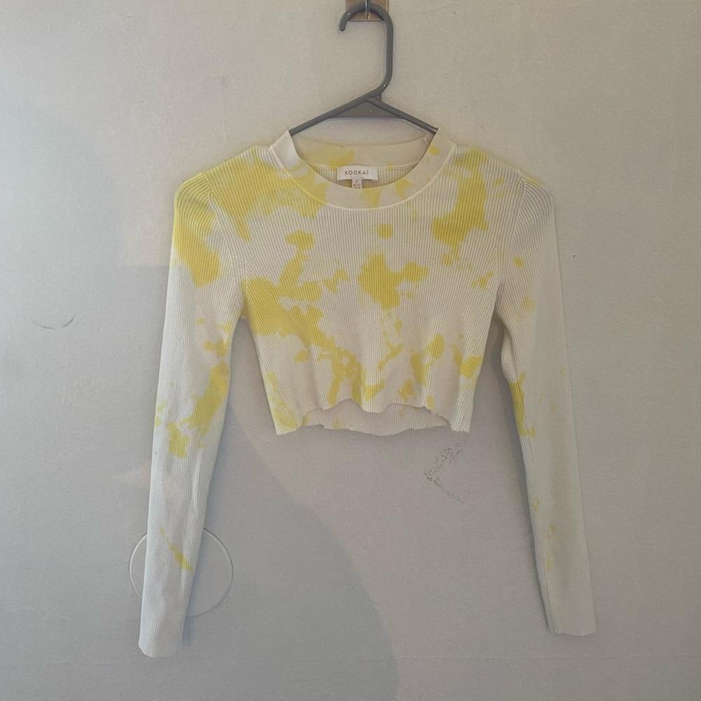 Tie Dye long sleeve top